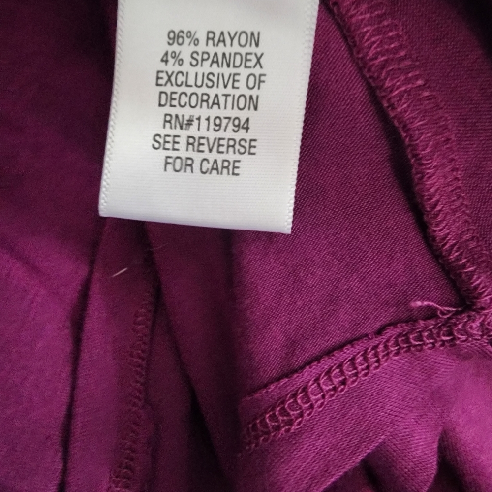 NWT One World Ladies Blouse 1X - Picture 4 of 7